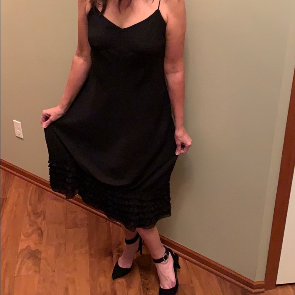 Ann Taylor Loft Black Dress